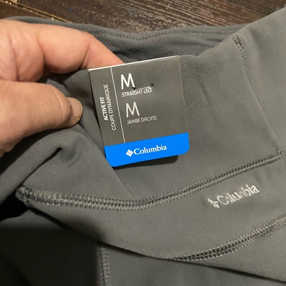 Columbia Women's Omni Shade Fleece Lined Pant Straight Leg M Gray - Picture 14 of 16